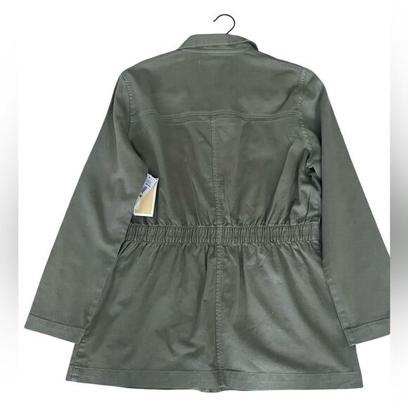 Micheal Kors Olive Green Utility Jacket - Picture 4 of 9